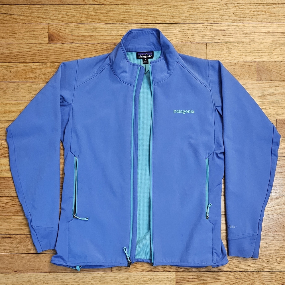 Patagonia Men's Performance Jacket in Blue and Aqua